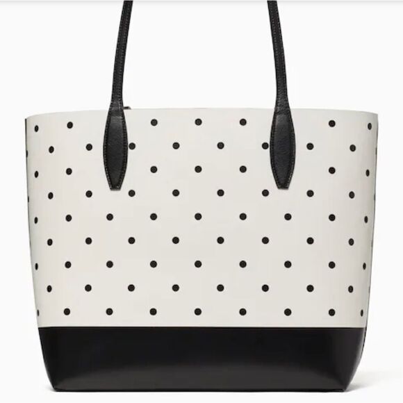 Disney X Kate Spade New York Minnie Mouse Tote Bag With Wristlet Reversible Bag - Picture 6 of 15